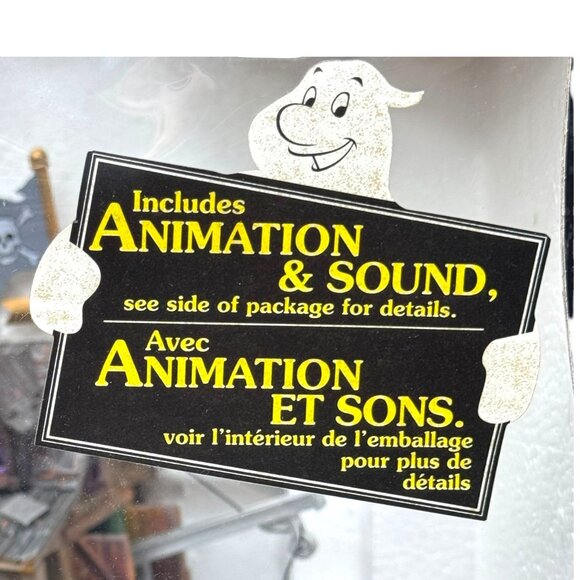 Lemax Spooky Town Isle Of Doom Lighthouse Animated & Sound Halloween Decor READ - Picture 5 of 15